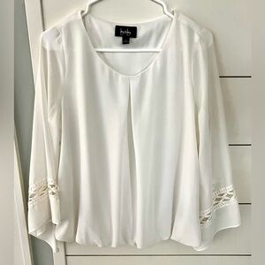 Women’s Ivory Tunic Blouse